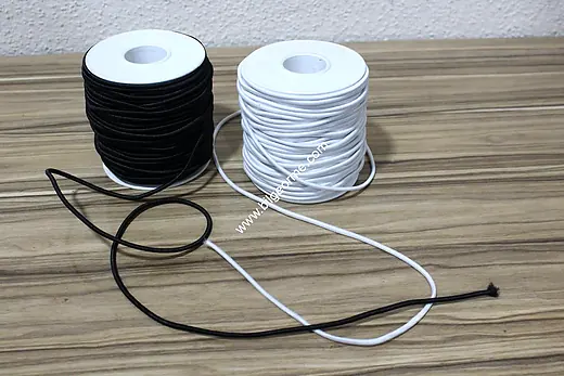 Round braided elastic 09