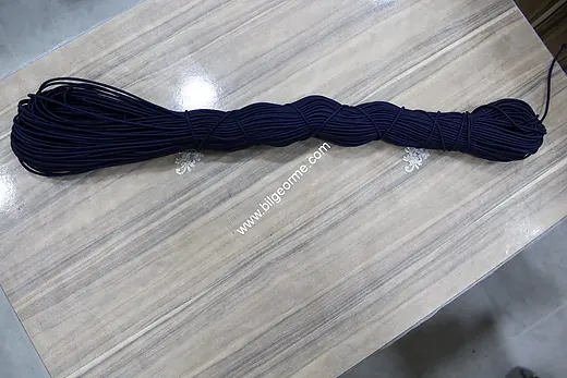 Round braided elastic 14
