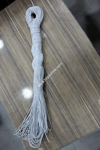 Round braided elastic 17