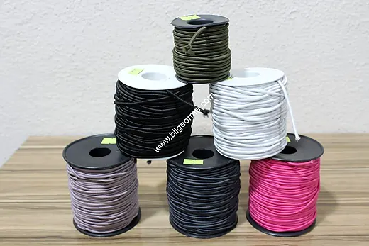 Round braided elastic 19