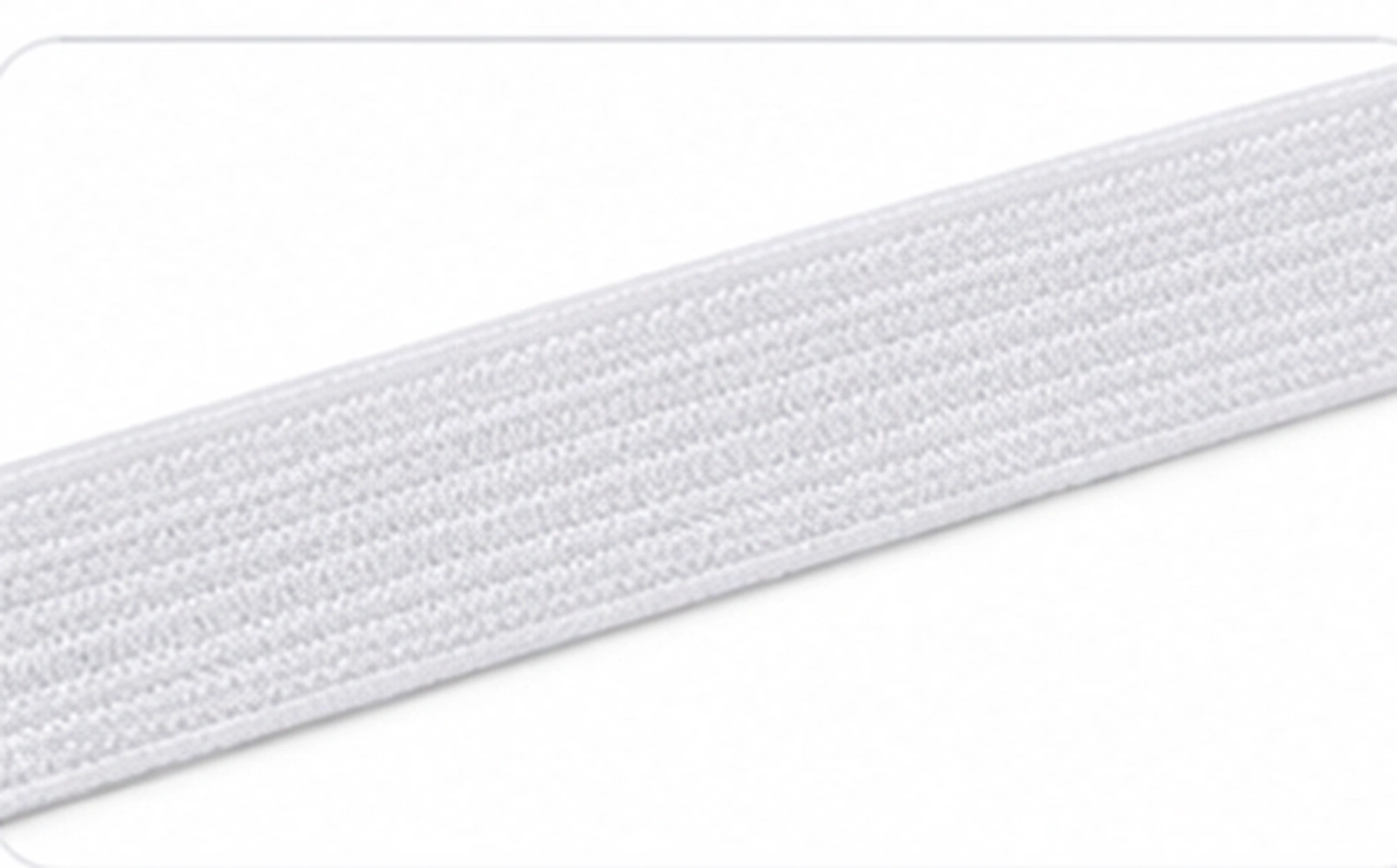 7 mm flat elastic wider tape detail